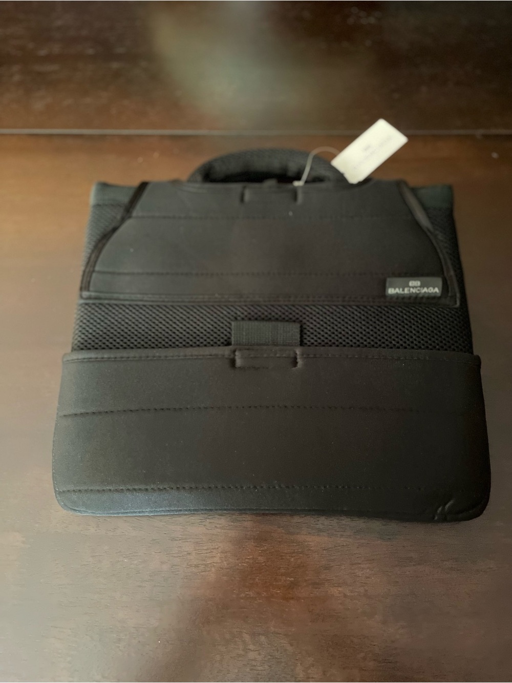 Balenciaga Black Laptop Sleeve Organizer